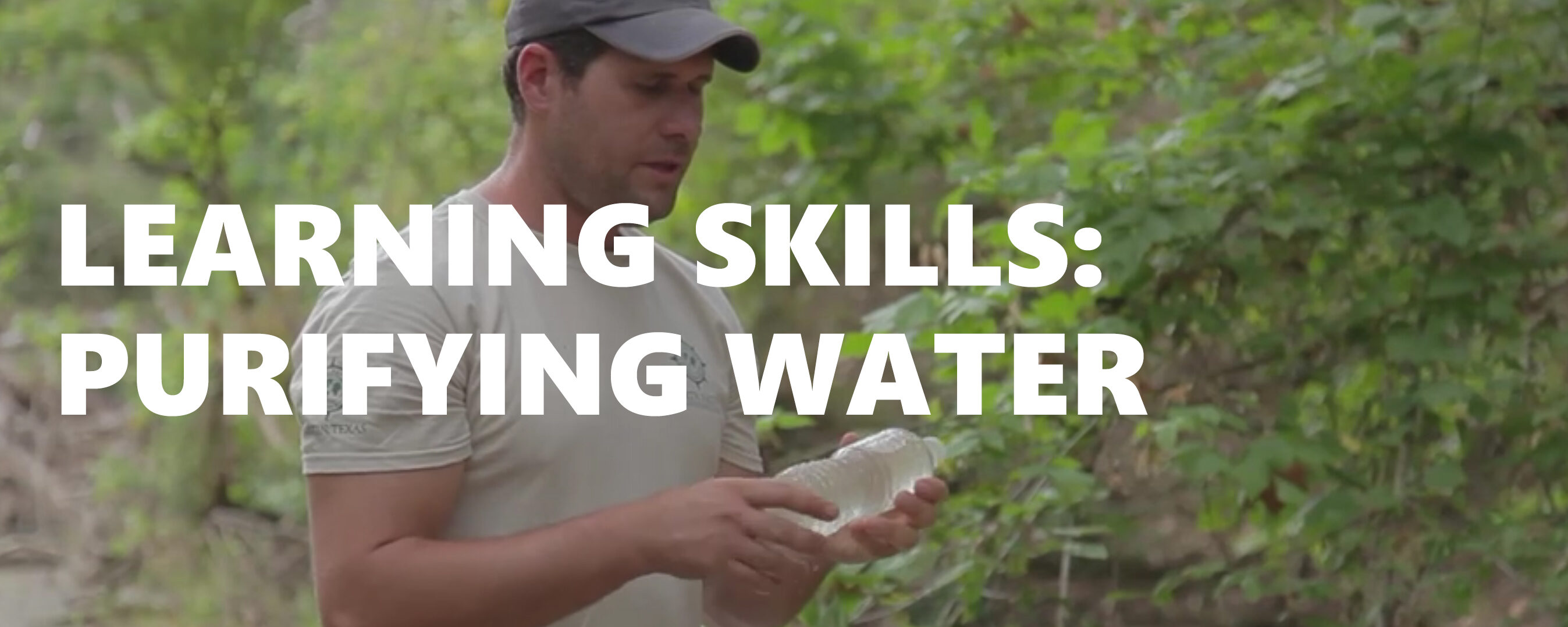 Learning Skills: Purifying Water