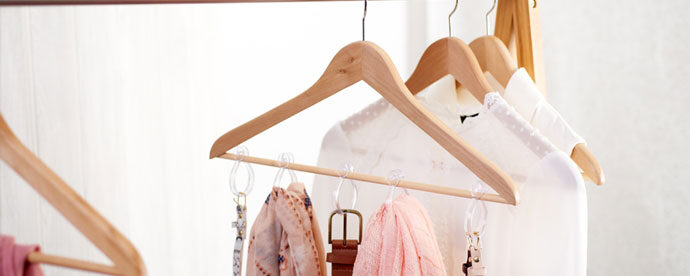 20 New Ways To Use a Coat Hanger