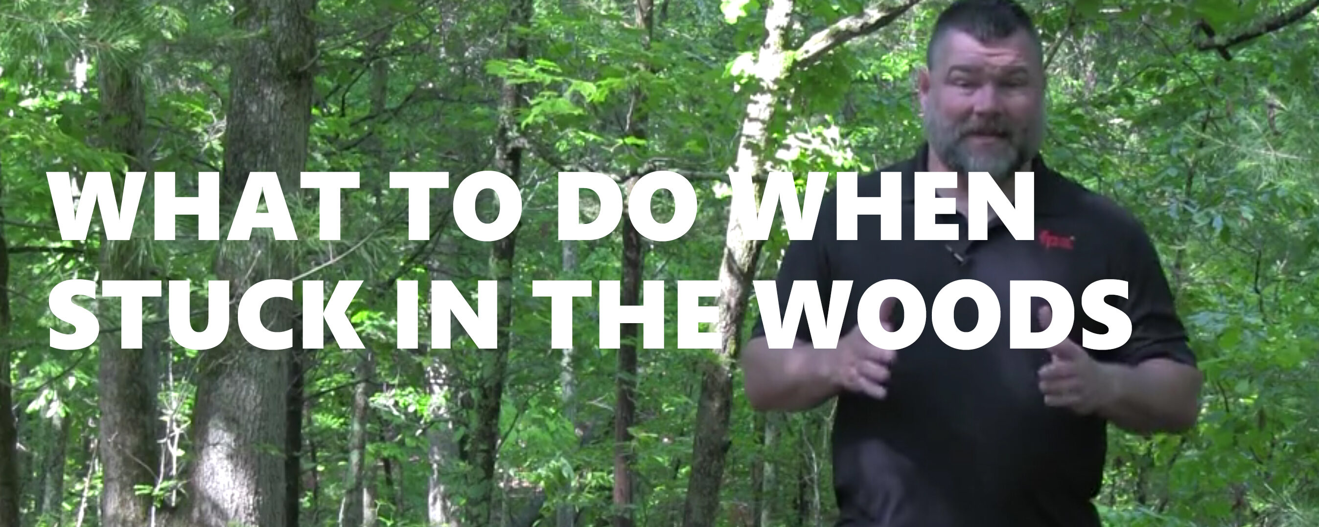 Survival Situations: What To Do When Stuck In The Woods