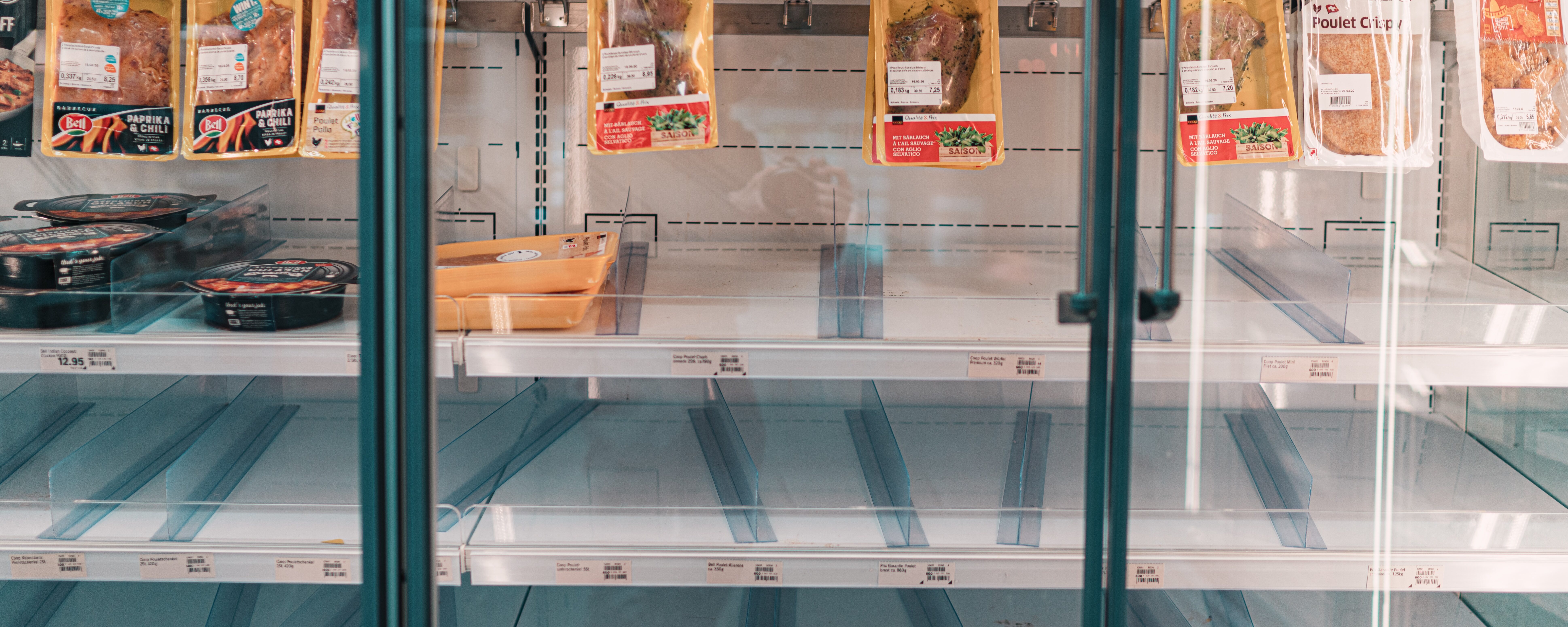 As Coronavirus Cases Surge, Store Shelves Empty a Second Time