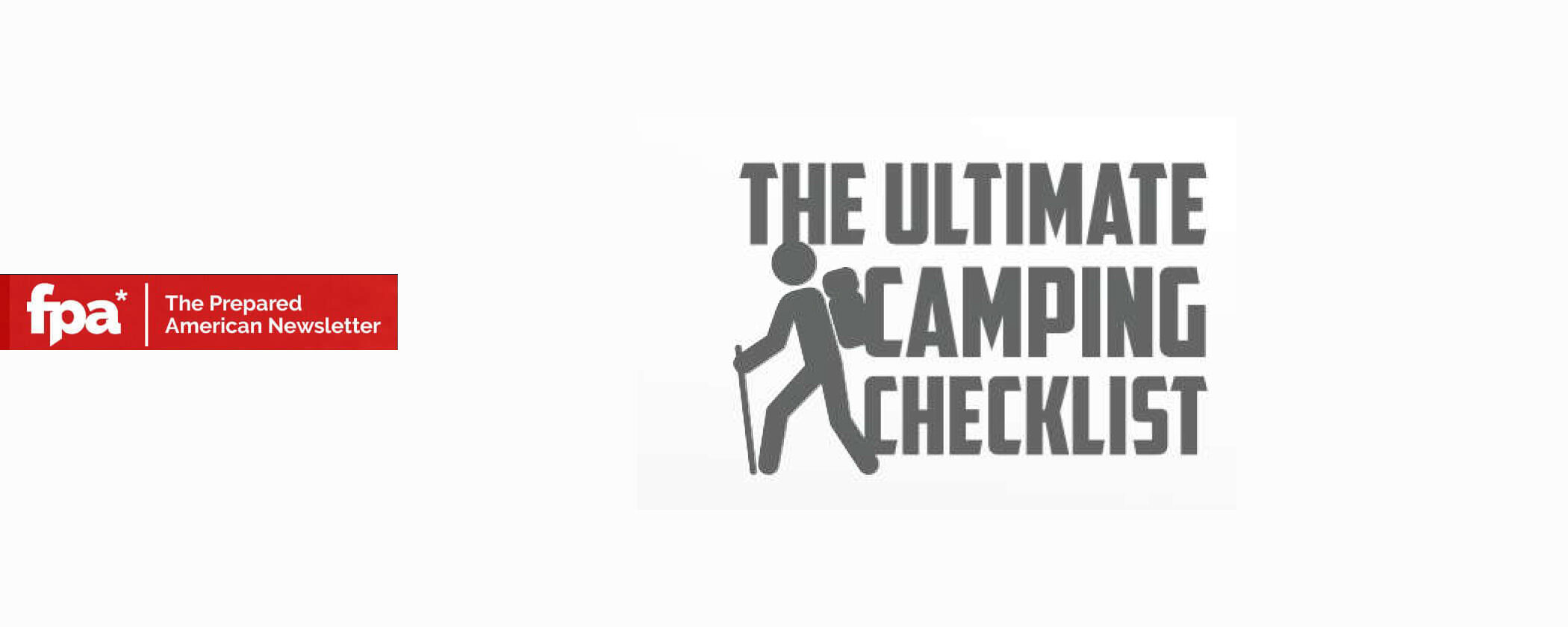 Easy Camping Checklist for Kids